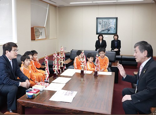 かるた大会入賞の報告